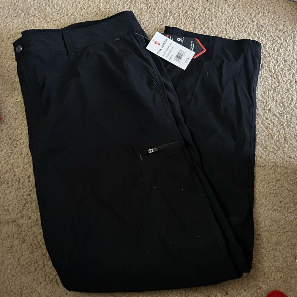 Free Country Black Casual Pants NWT